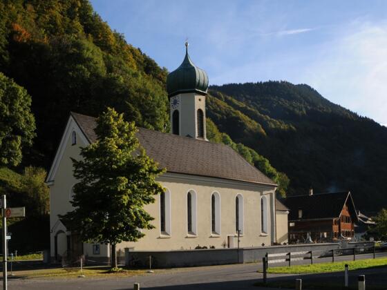 Schnepfau, Katholische Pfarrkirche Heiliger Wolfgang