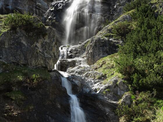 Einer der Rieding Wasserfälle