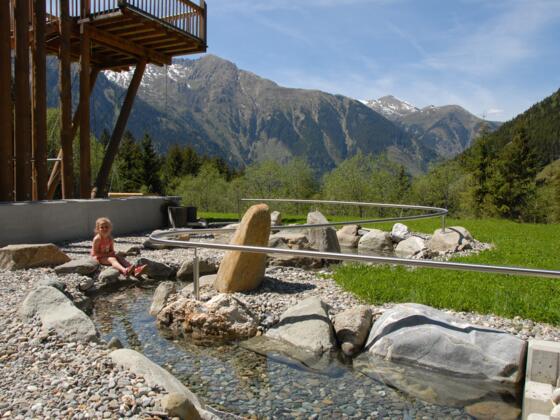 Kneippbach in der Kneippanlage Bad Fusch