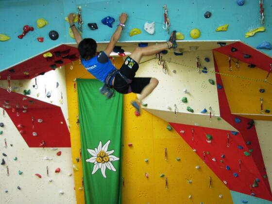 Klettern im Multi-Sport-Zentrum
