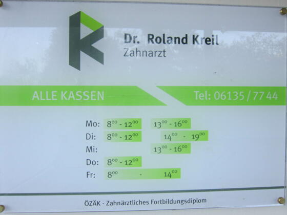 Zahnarzt Dr. Roland Kreil, Bad Goisern am Hallstättersee