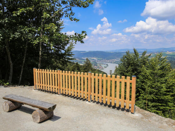 Panoramablick Kasten