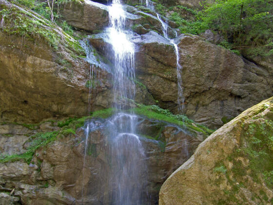 Der Wasserfall in Alberschwende