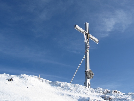 Gipfelkreuz des Zennokopf