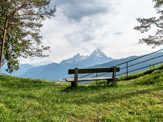 Die Rossfeldalm an der Rossfeld Panoramastraße