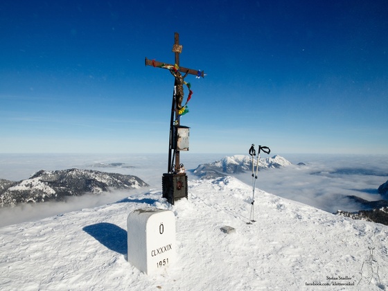 Gipfelkreuz Sonntagshorn