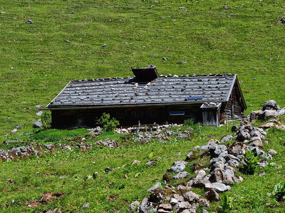 Die Priesbergalm im Nationalpark Berchtesgaden