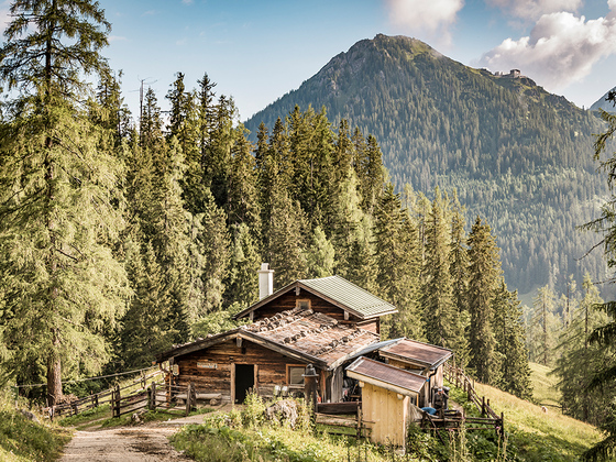 Der unterste Kaser auf der Priesbergalm