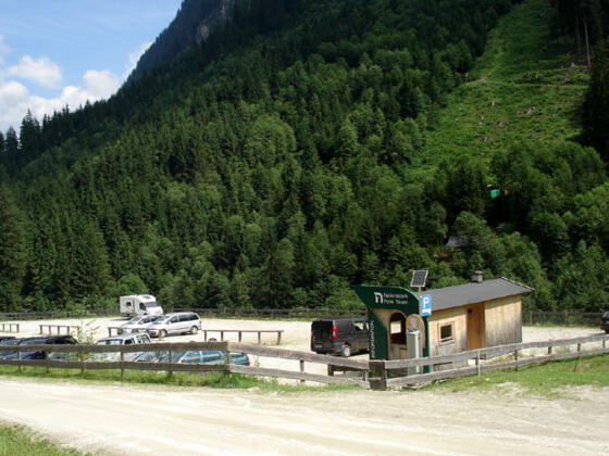 Parkplatz Obersulzbachtal - gebührenpflichtig