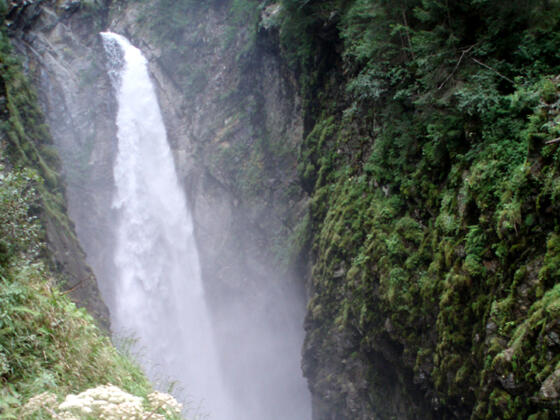 Der Unterszulzbach Wasserfall - ein Naturdenkmal