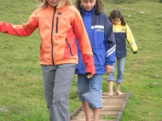 Spass am Barfusslaufen