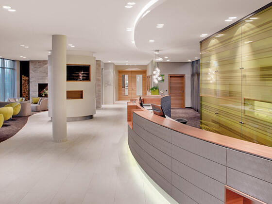 Rezeption Hotel Kremstalerhof