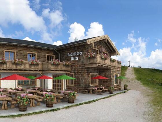 Radstädter Hütte im Sommer