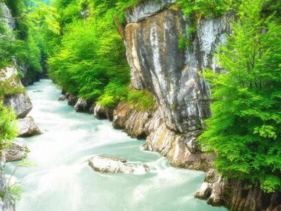 Salzachöfen Golling Pass Lueg