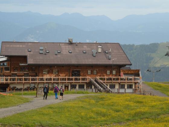 Berggasthof Hornboden im Sommer