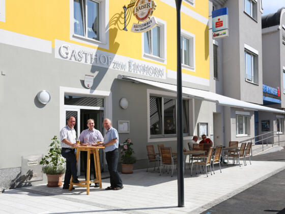 Gasthof Zum Einhorn - Gastgarten