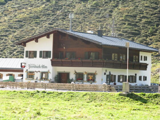 Der Alpengasthof Zirmbach