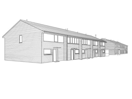 Wohnblock der Wälder Versicherung