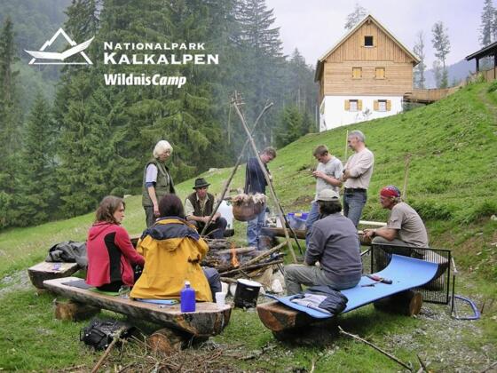 Wildniscamp - Sommercamp - Familienurlaub Oberösterreich - Natur entdecken