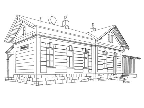 Alter Bahnhof Andelsbuch