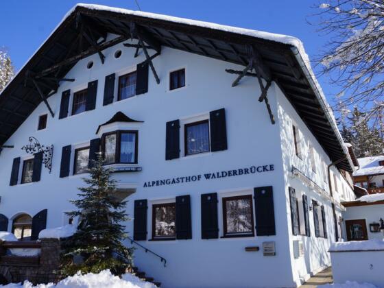 Alpengasthof Walderbrücke Winter