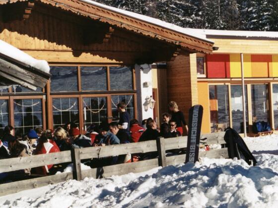 Liftstüberl im Winter