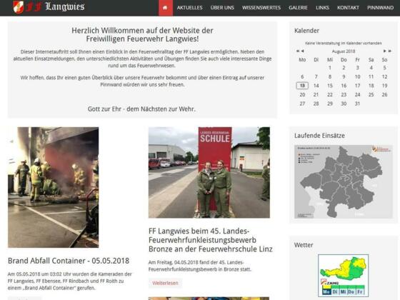 Homepage FF Langwies