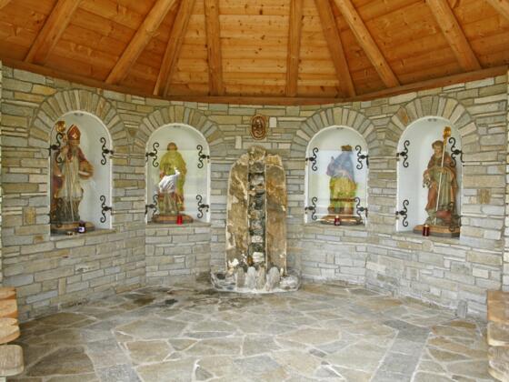4 Heilige in der Naglkapelle
