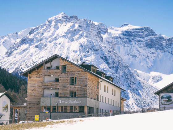 Almis Berghotel im Winter