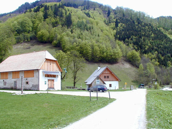 Parkplatz Jagahäusl © Nationalpark Kalkalpen