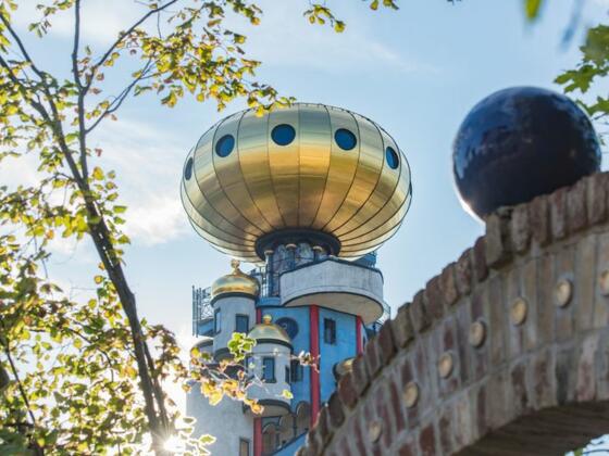 Kuchlbauer Turm nach Friedensreich Hundertwasser in Abensberg