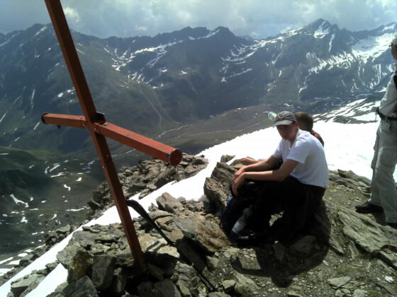 Gipfelkreuz Gleirscher Roßkogel
