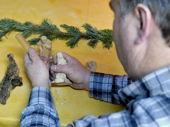 Krippenschnitzen Zaunmair