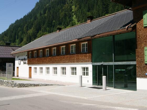 Der energie.raum im Vallülasaal
