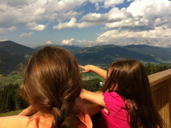 Blick vom Skywalk Floris Erlebnispfad