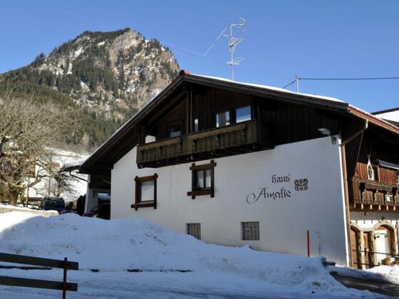 Haus Amalie im Winter