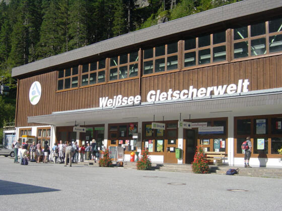 Talstation Weißsee Gletscherwelt