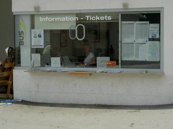 Bushaltestelle Zell am See Postplatz