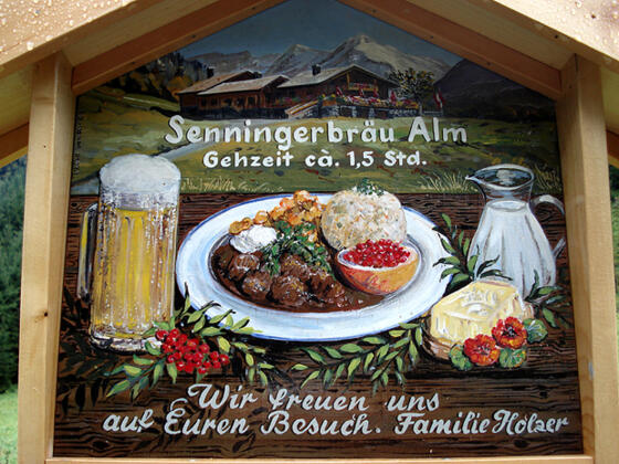 Die Vorfreude auf die Hütte beginnt bereits jetzt. 