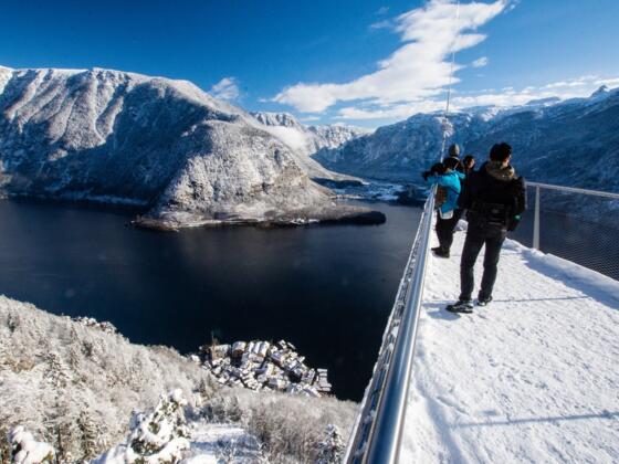 Hallstatt Skywalk Welterbeblick