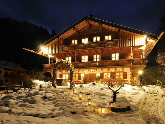 Der Ignazhof in Bad Wiessee im Winter