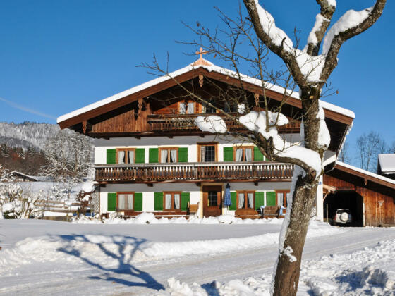 Ferienwohnung Haus Pletscherer - ein Wintermärchen direkt neben der Langlaufloipe