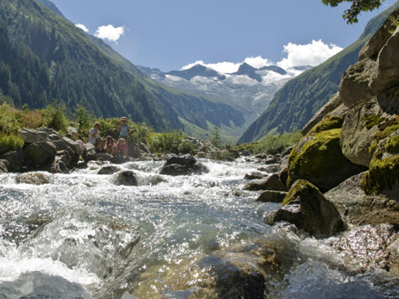 Der wunderschöne Talschluß vom Habachtal