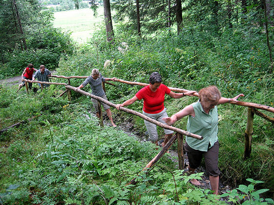 Die neue Kneipp-Anlage in Wenns