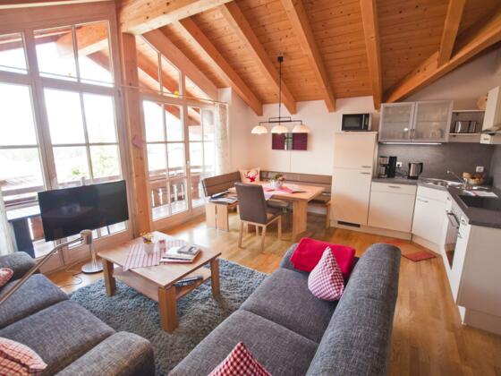 Ferienwohnung Kiefer Wohnraum