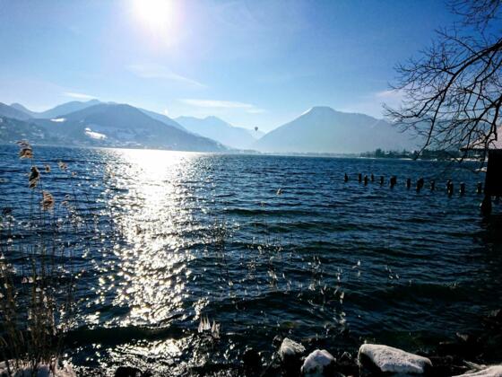 Blick auf den Wallberg von Bad WIessee