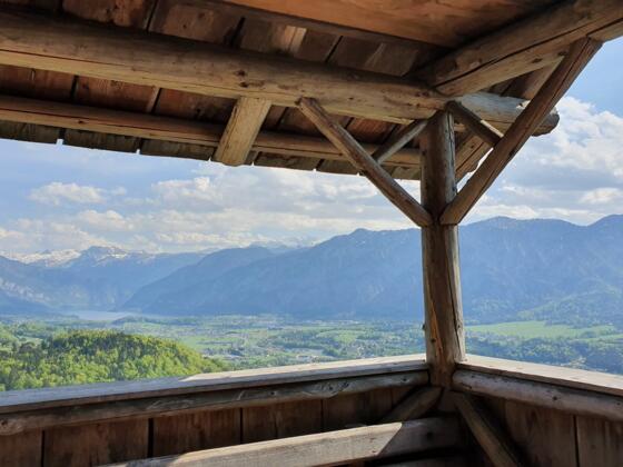 Ausblick aus der Blaschekwarte