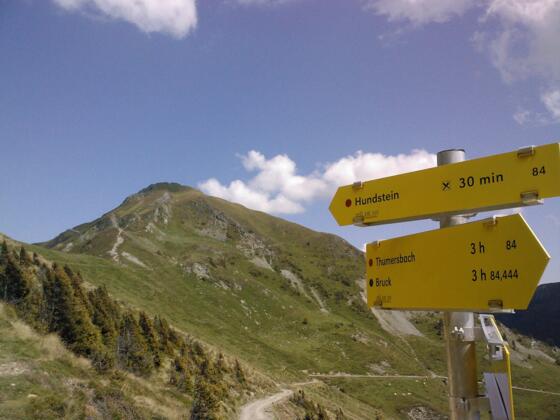 Abzweigung Tödlingalm