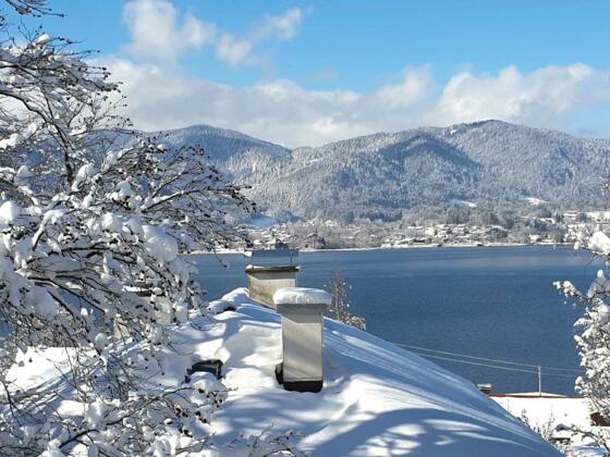 Blick vom Wohnzimmer bzw. Essbereich