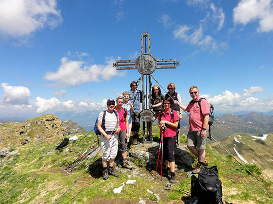 Der Gipfel des Gaisstein - 2.363 m